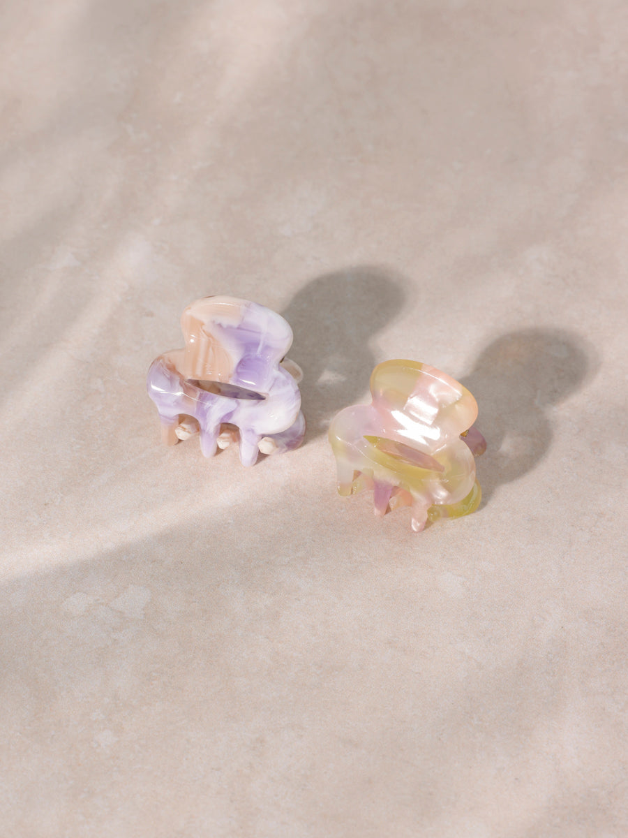 Vibrant Set Mini-Haarklammer Light Purple