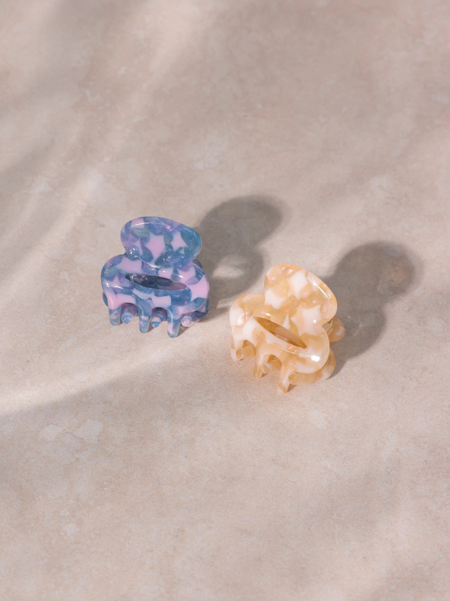 Vibrant Set Mini-Haarklammer Star