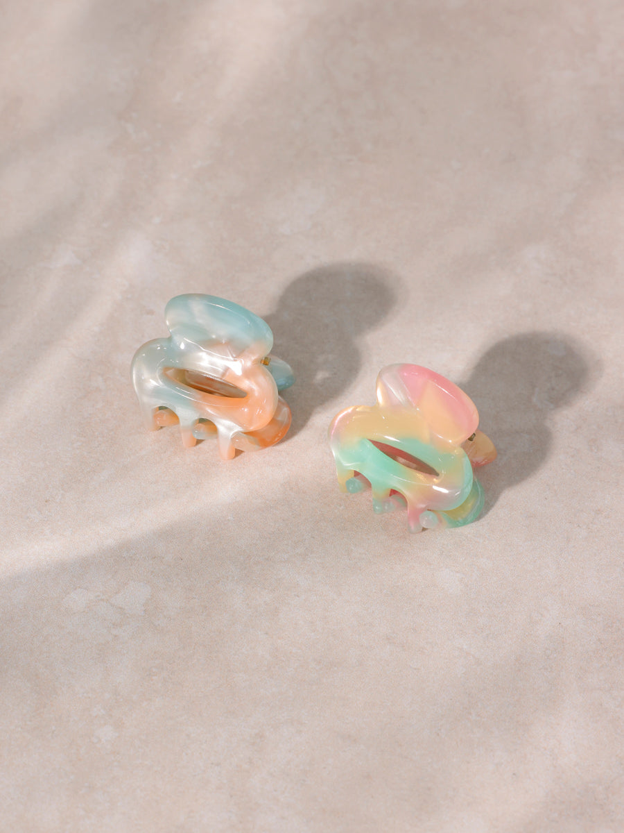 Vibrant Set Mini-Haarklammer Rainbow