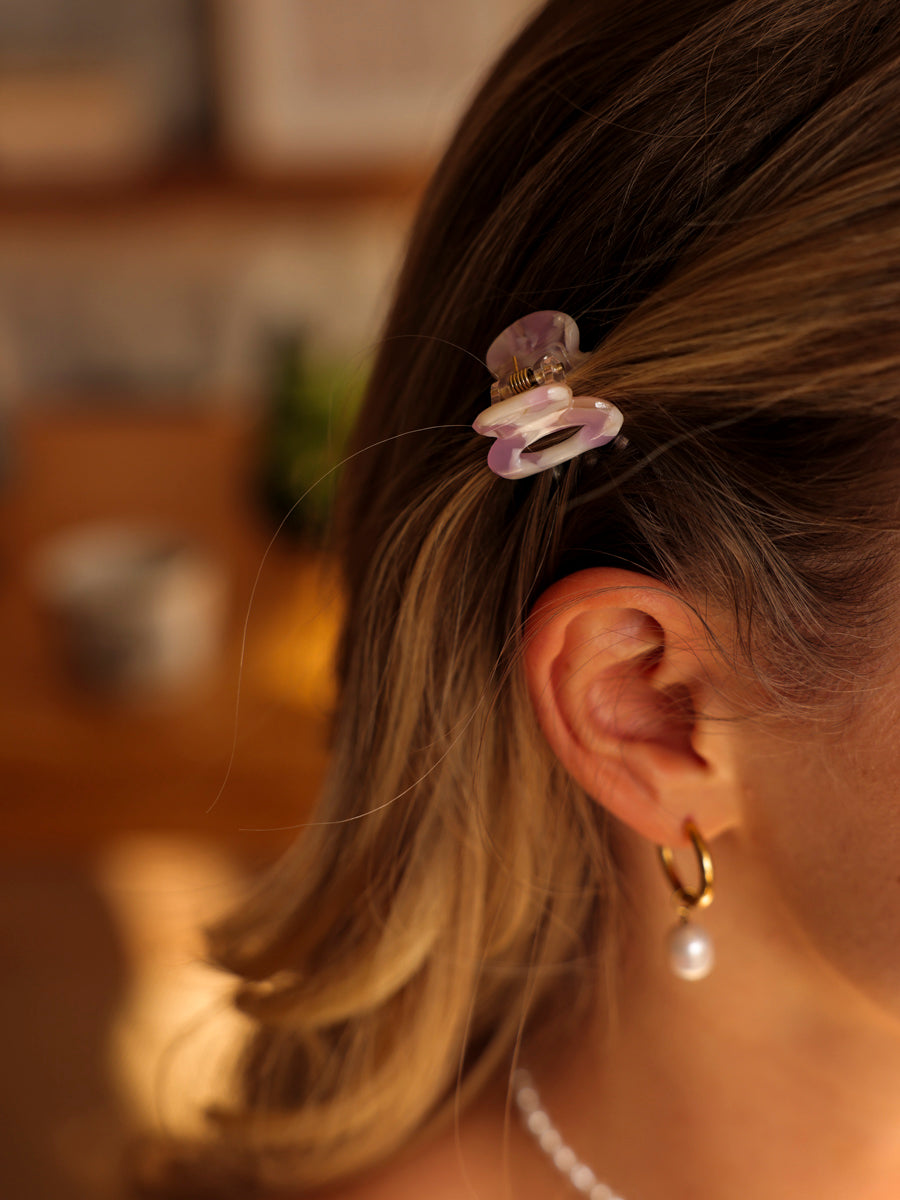 Vibrant Set Mini-Haarklammer Violet