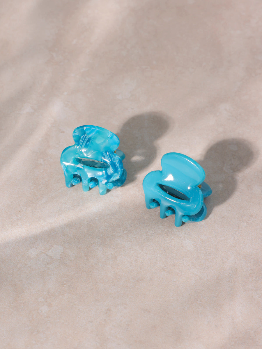 Vibrant Set Mini-Haarklammer Summer Blue