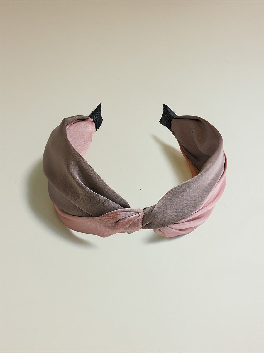 Graceful Haarreif Pink-brown