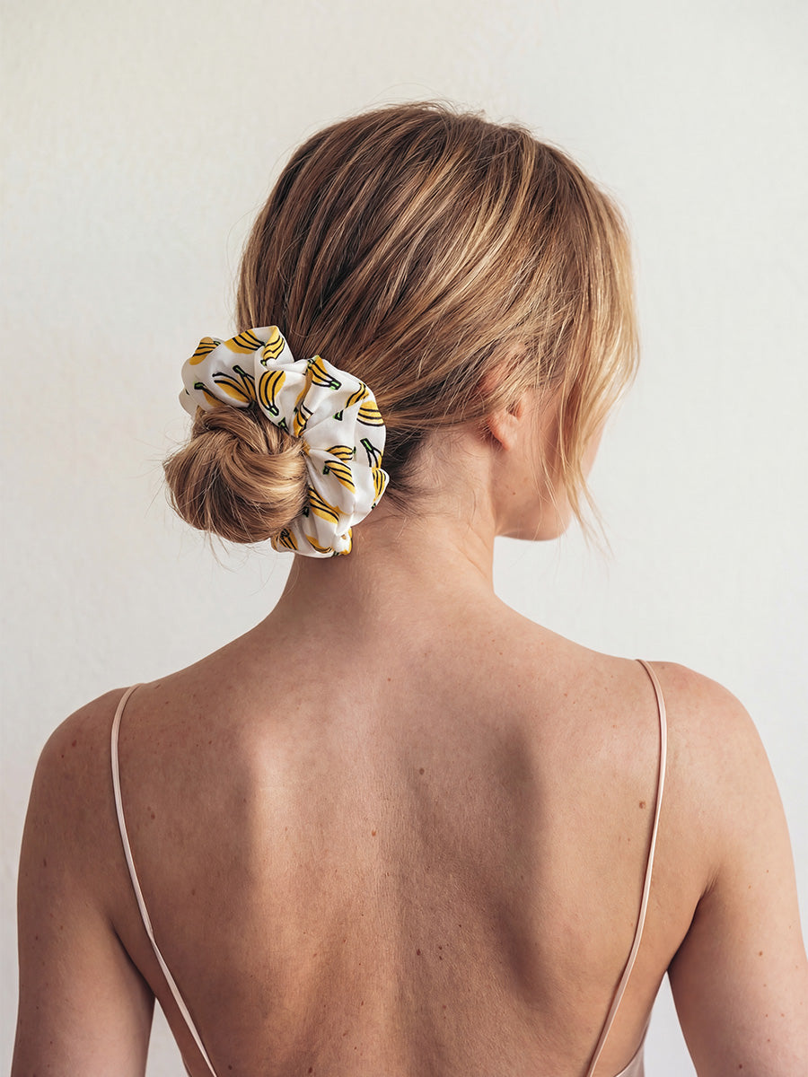 Tropical Banana Scrunchie