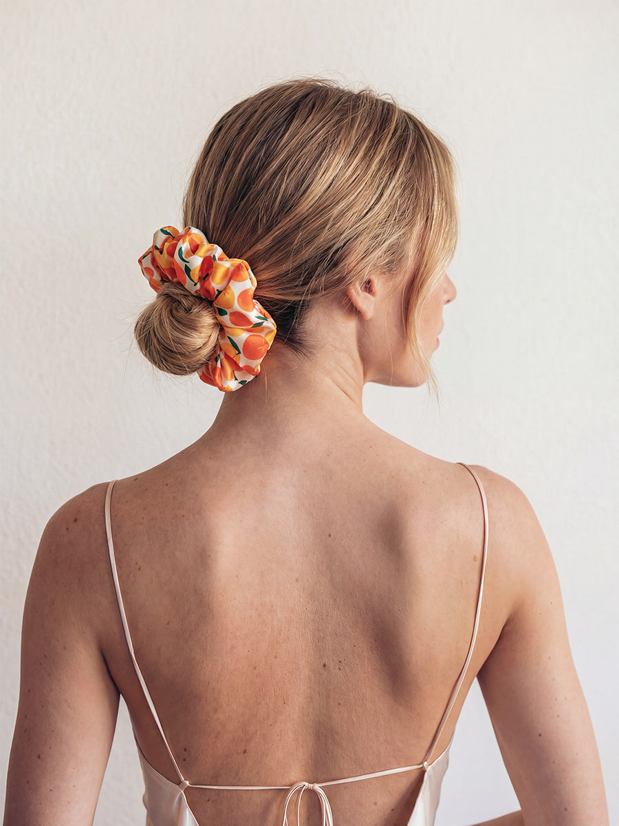 Juicy Orange Scrunchie