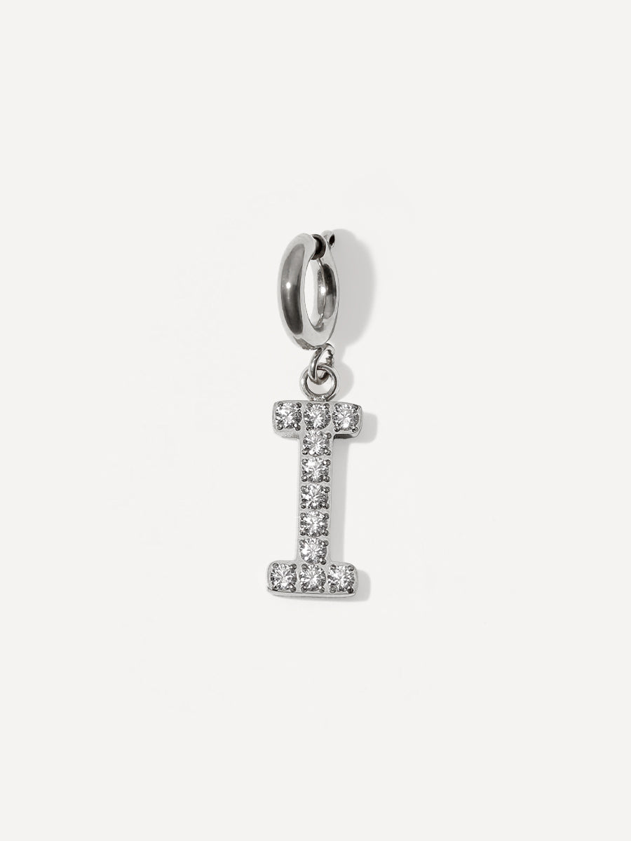 Brilliant Letter Ketten-Charm - I