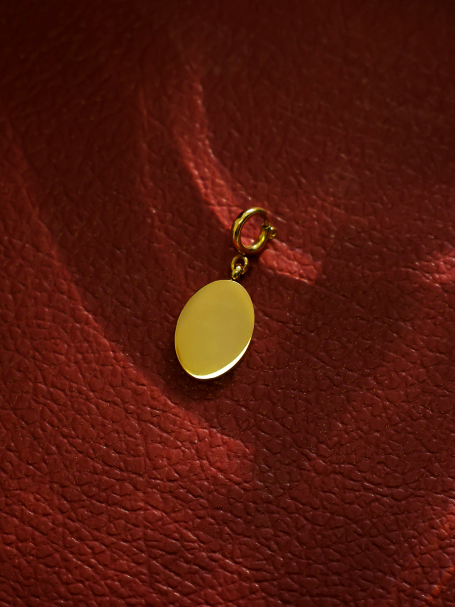 Oval Elegance Ketten-Charm