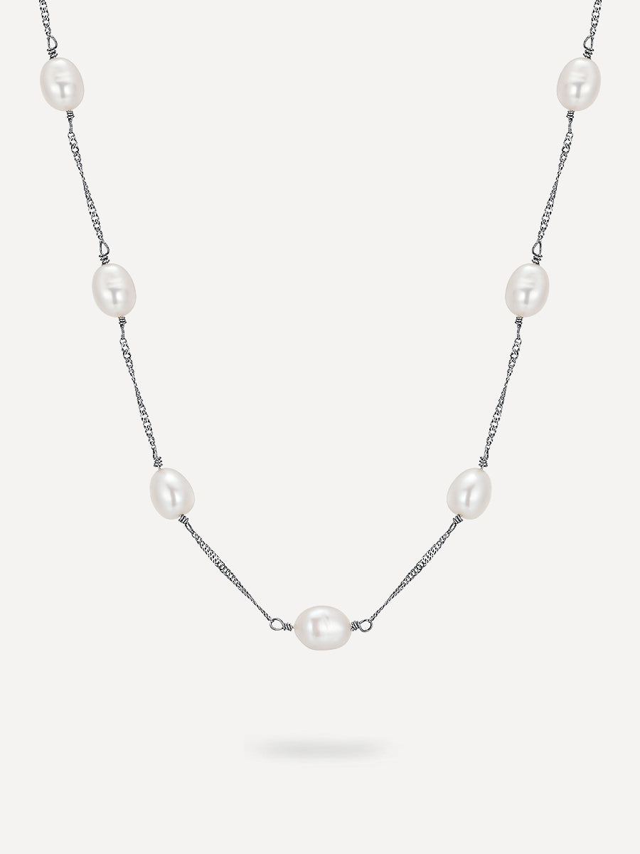 newfemininity KETTE SILBER