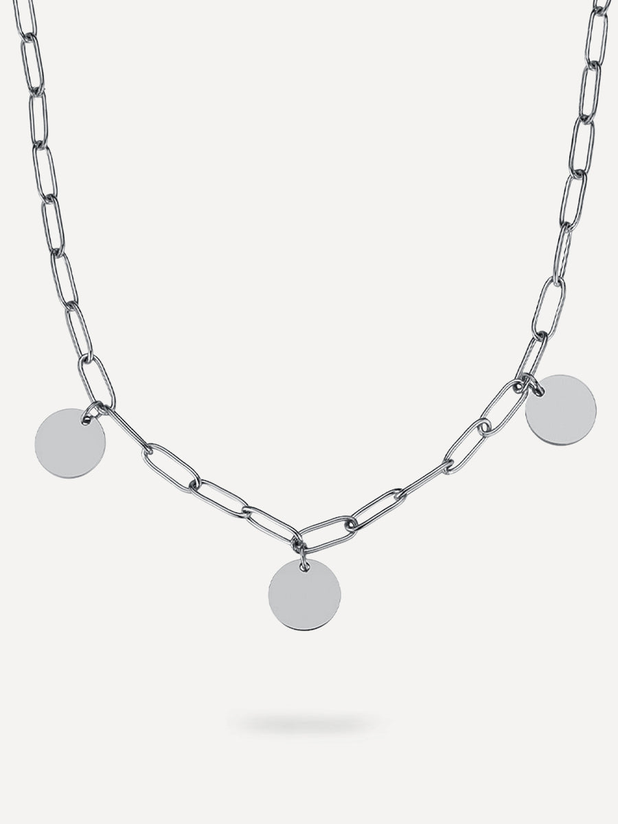 TRIO SHINE KETTE SILBER