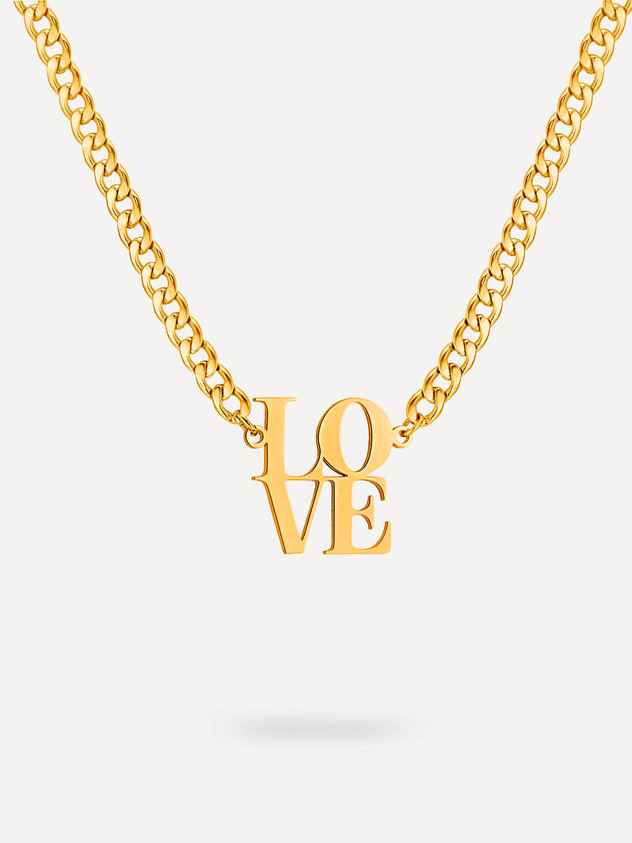 CRUSH LOVE KETTE GOLD