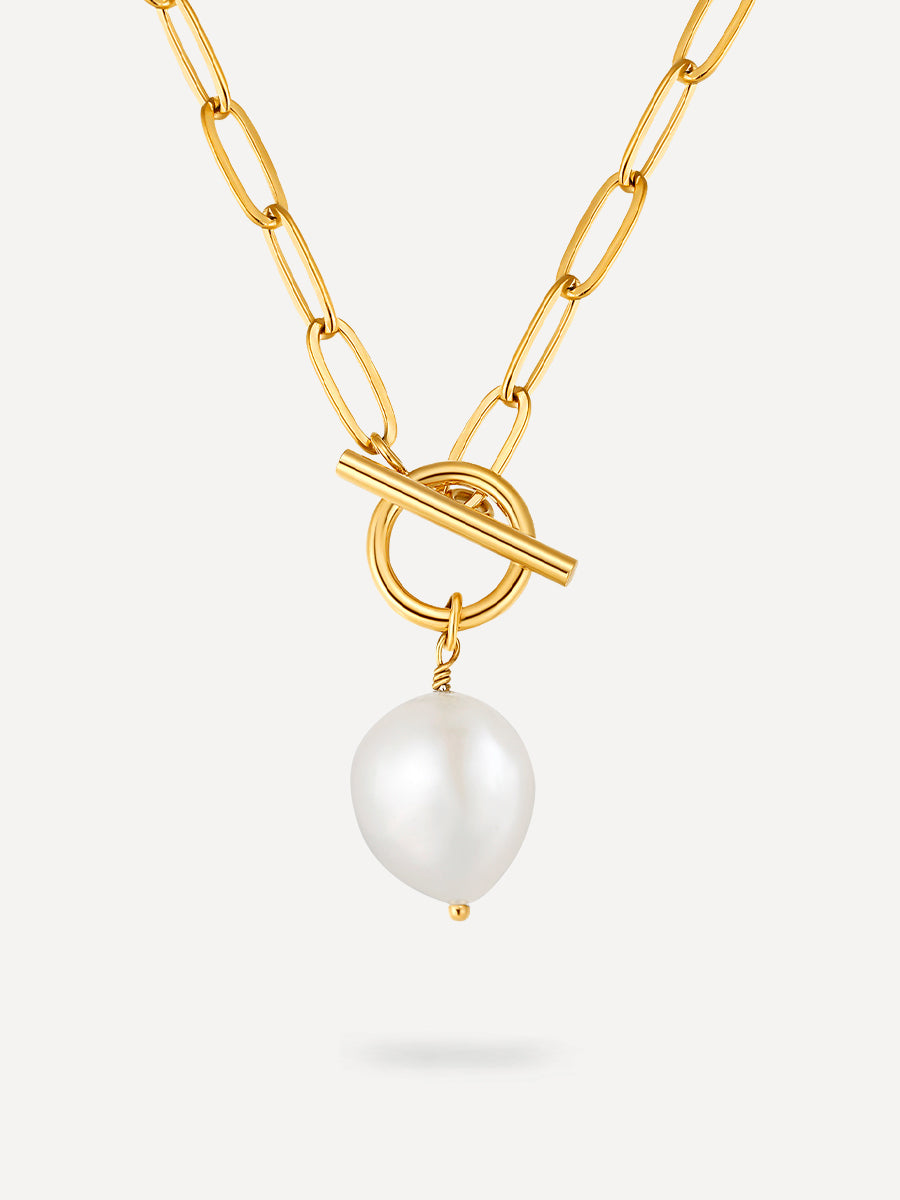 Pearl Pendant Kette Gold