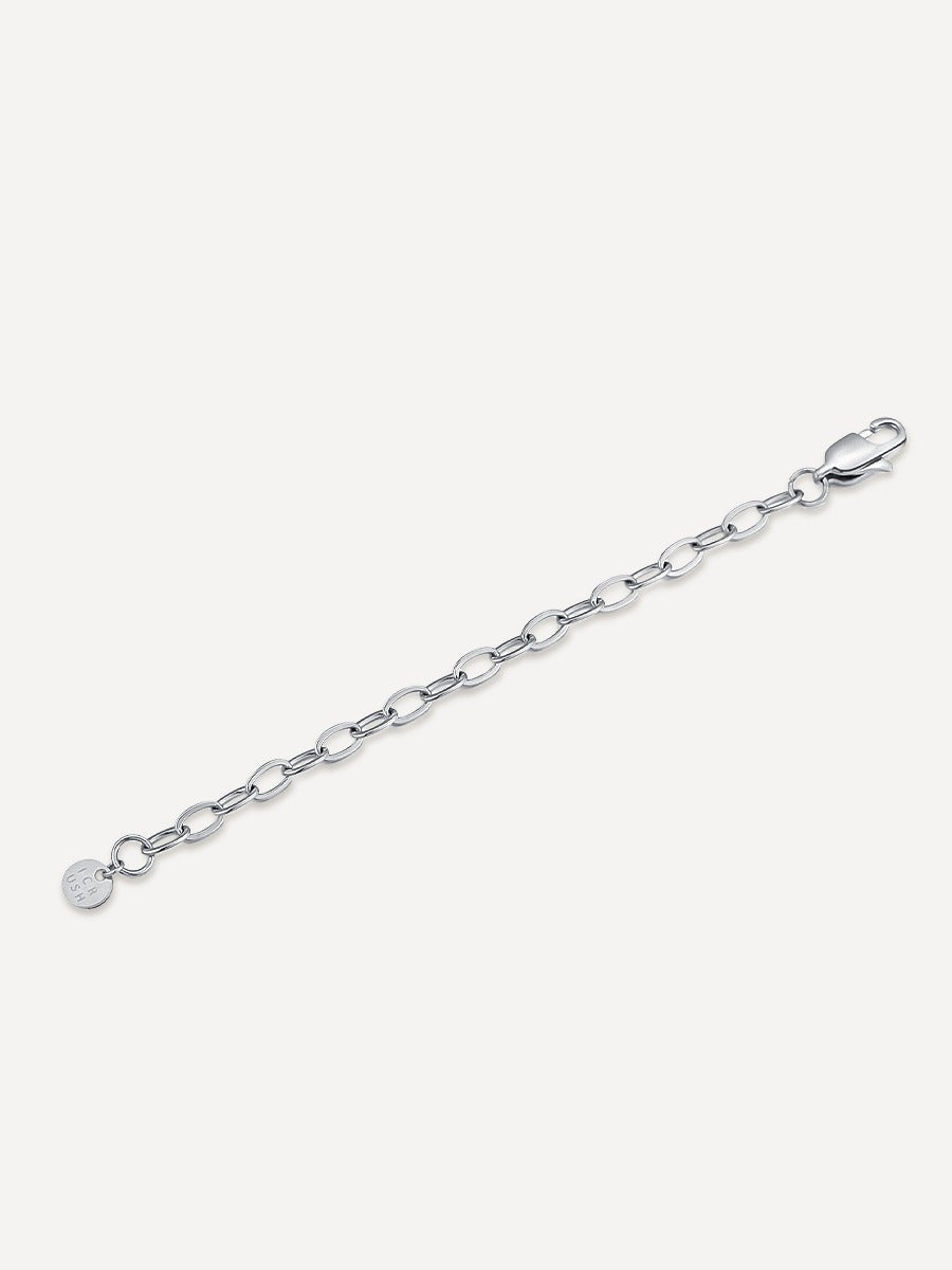 Wide Chain Extender Silber
