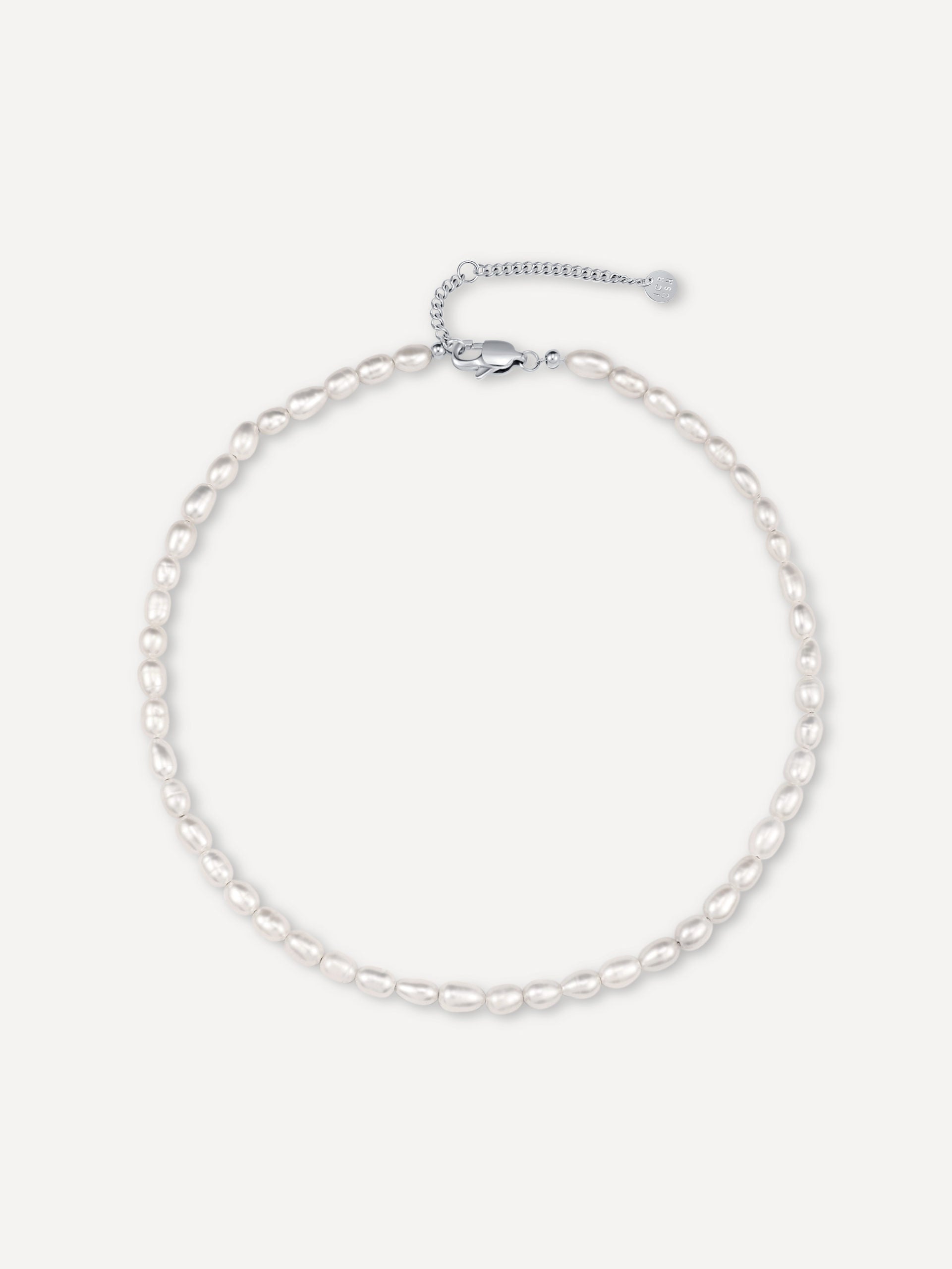 Classic Pearls Kette Silber