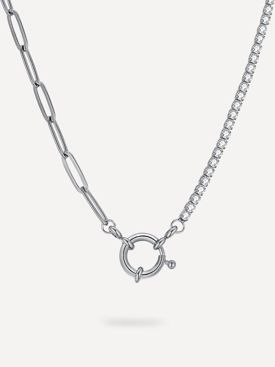 Confluence Kette Silber