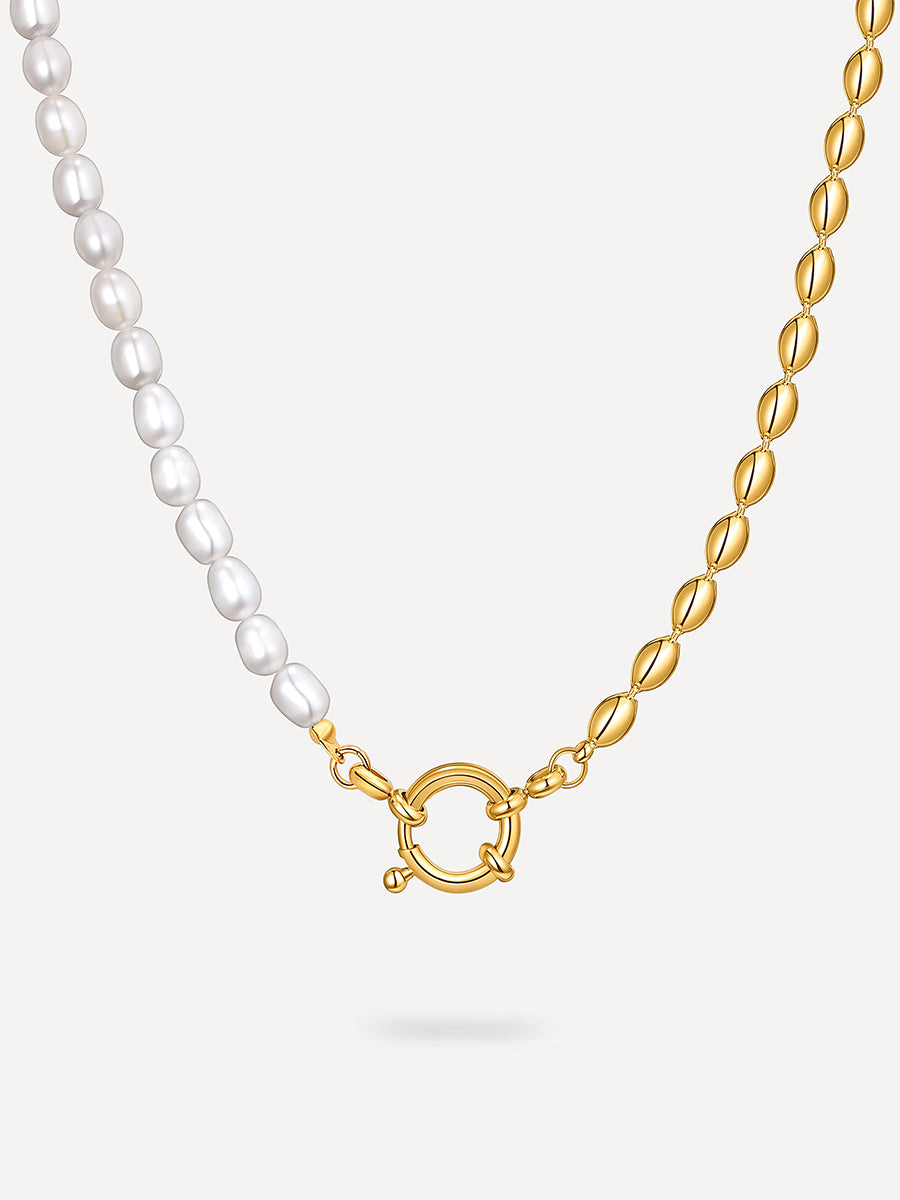 Half Ocean Kette Gold