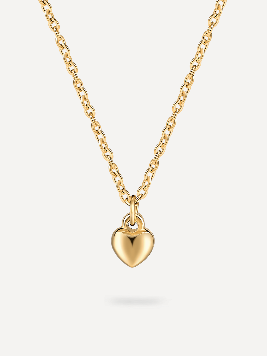 Bold heart necklace