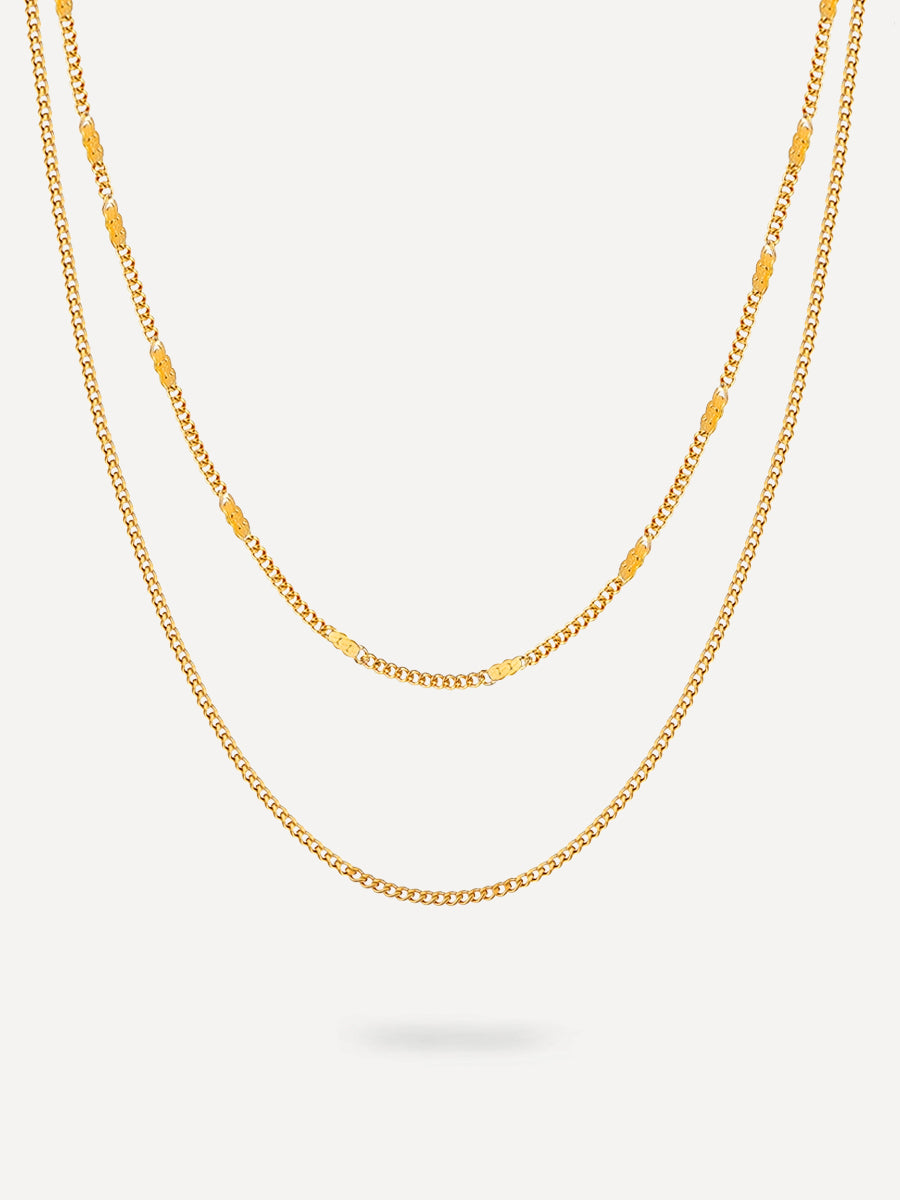 Parallel Kette Gold
