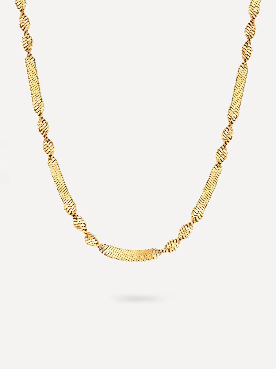 Full of twist Kette Gold