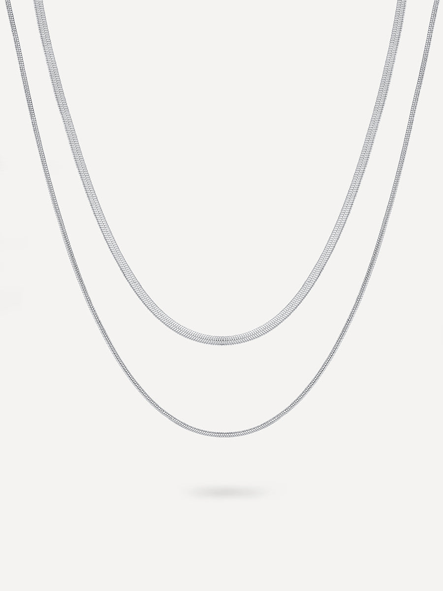 Sleek n Smooth Kette Silber