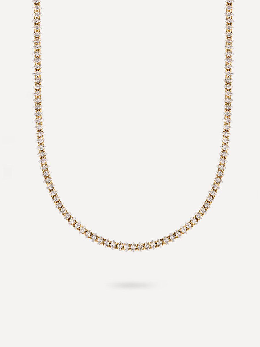 Marquise Shining Kette Gold