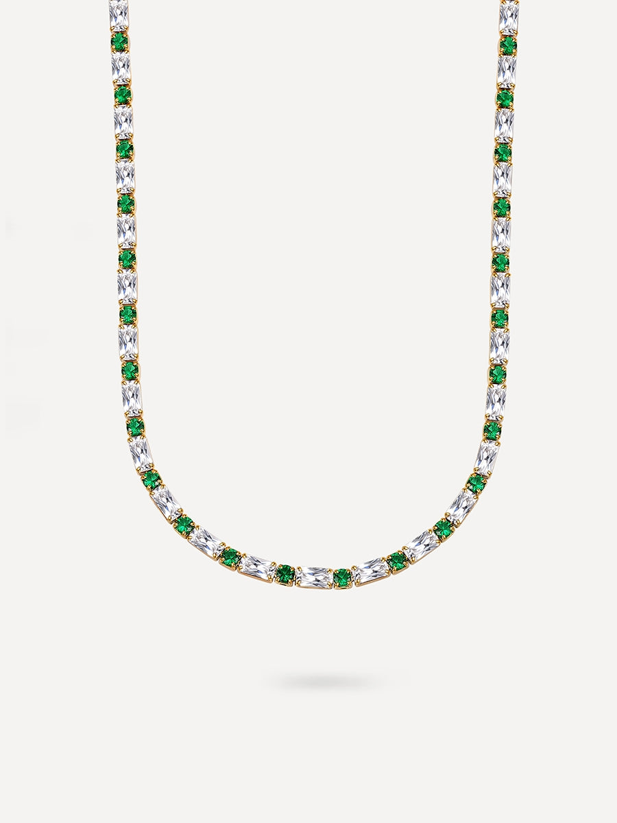 Green Circle Kette Gold