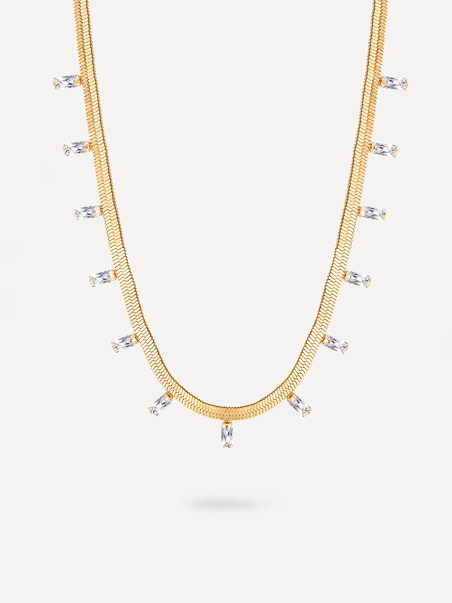 Sleek Spark Kette Gold