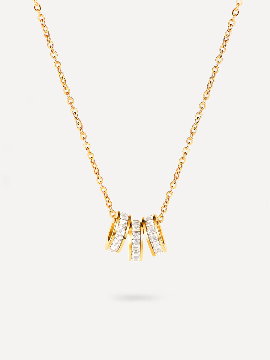 Trio Glow Kette Gold