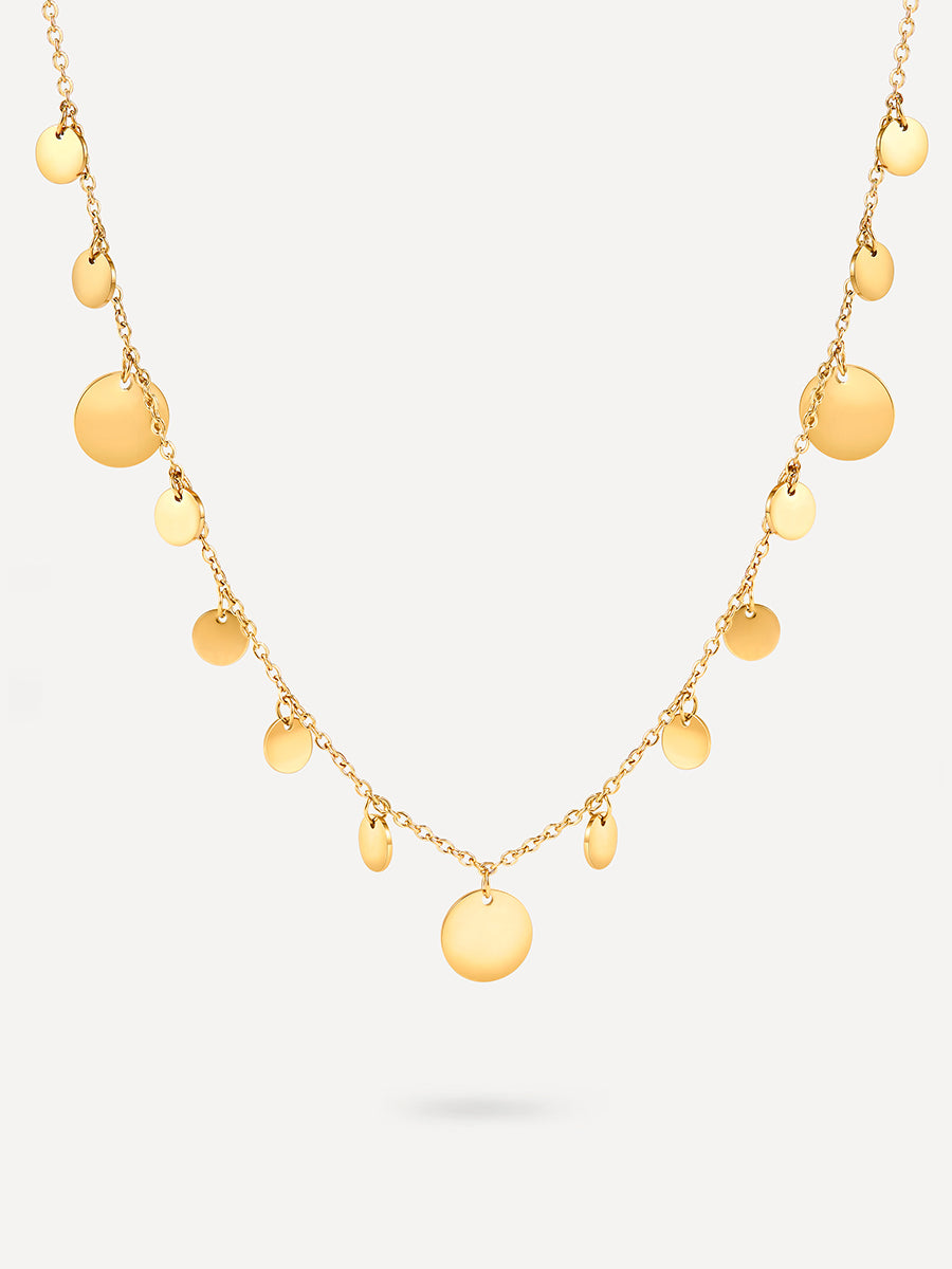 Glimmer Kette Gold