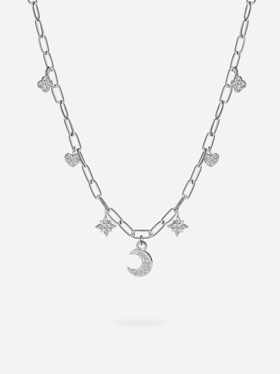 Starry Sky Kette Silber