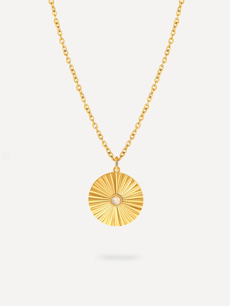 REFLECTION Disk Kette Gold