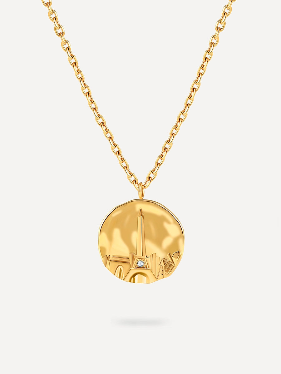 Travel Series - Paris Kette Gold