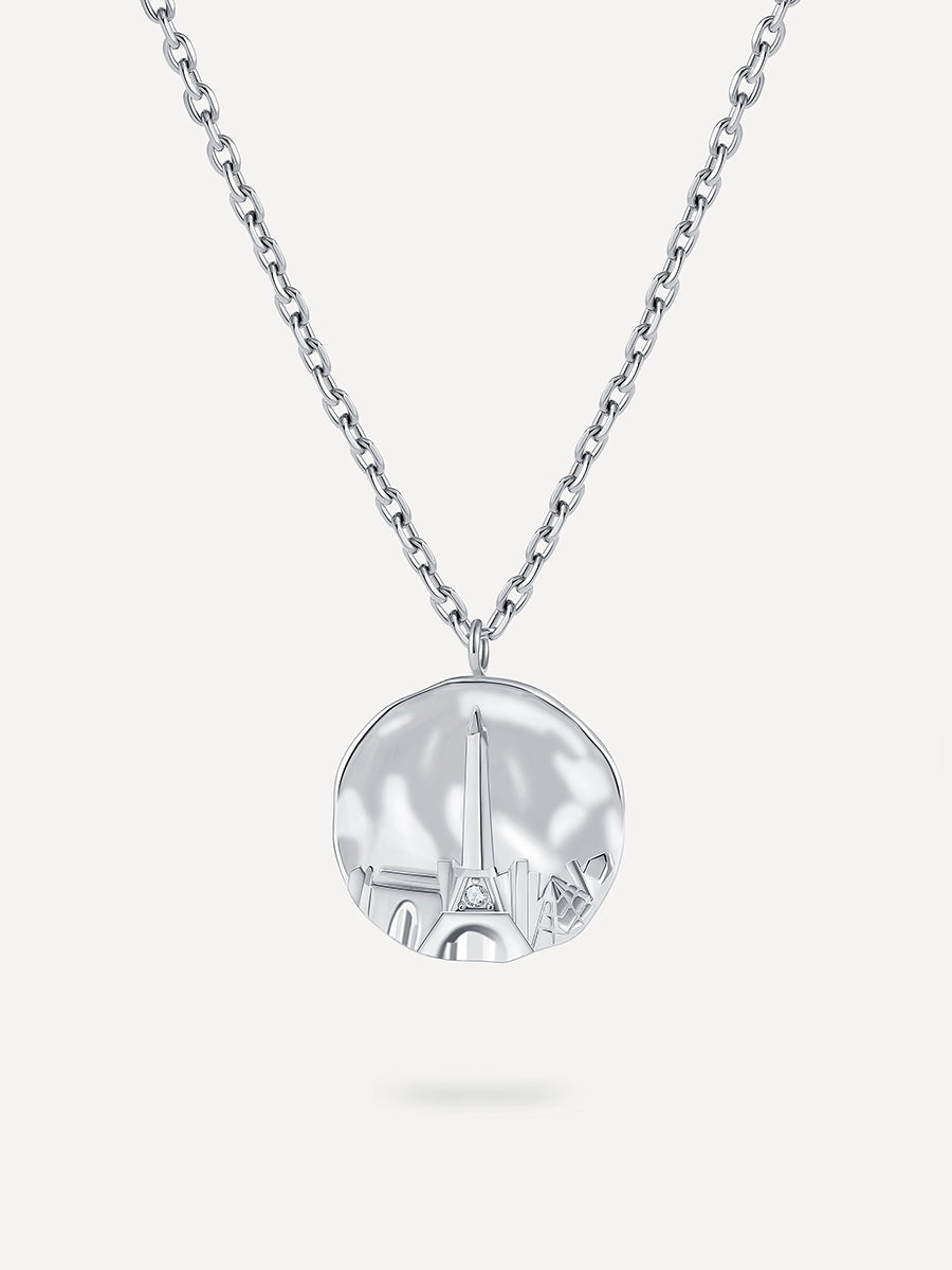 Travel Series - Paris Kette Silber