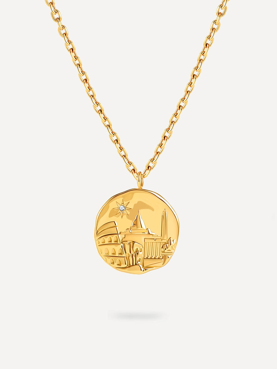 Travel Series - Rome Kette Gold