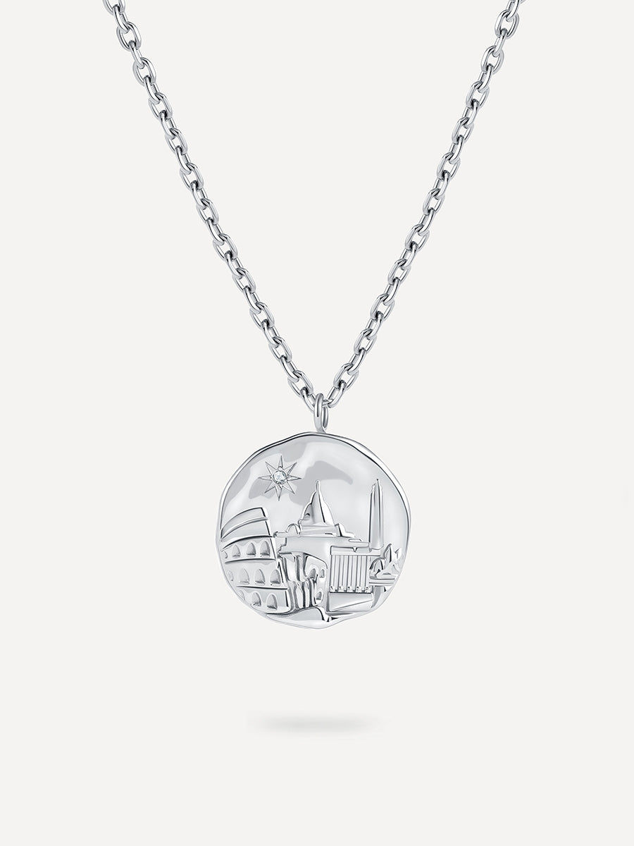 Travel Series - Rome Kette Silber