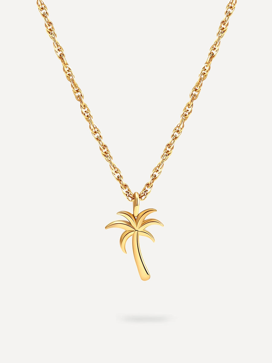 Coconut Palm Kette Gold