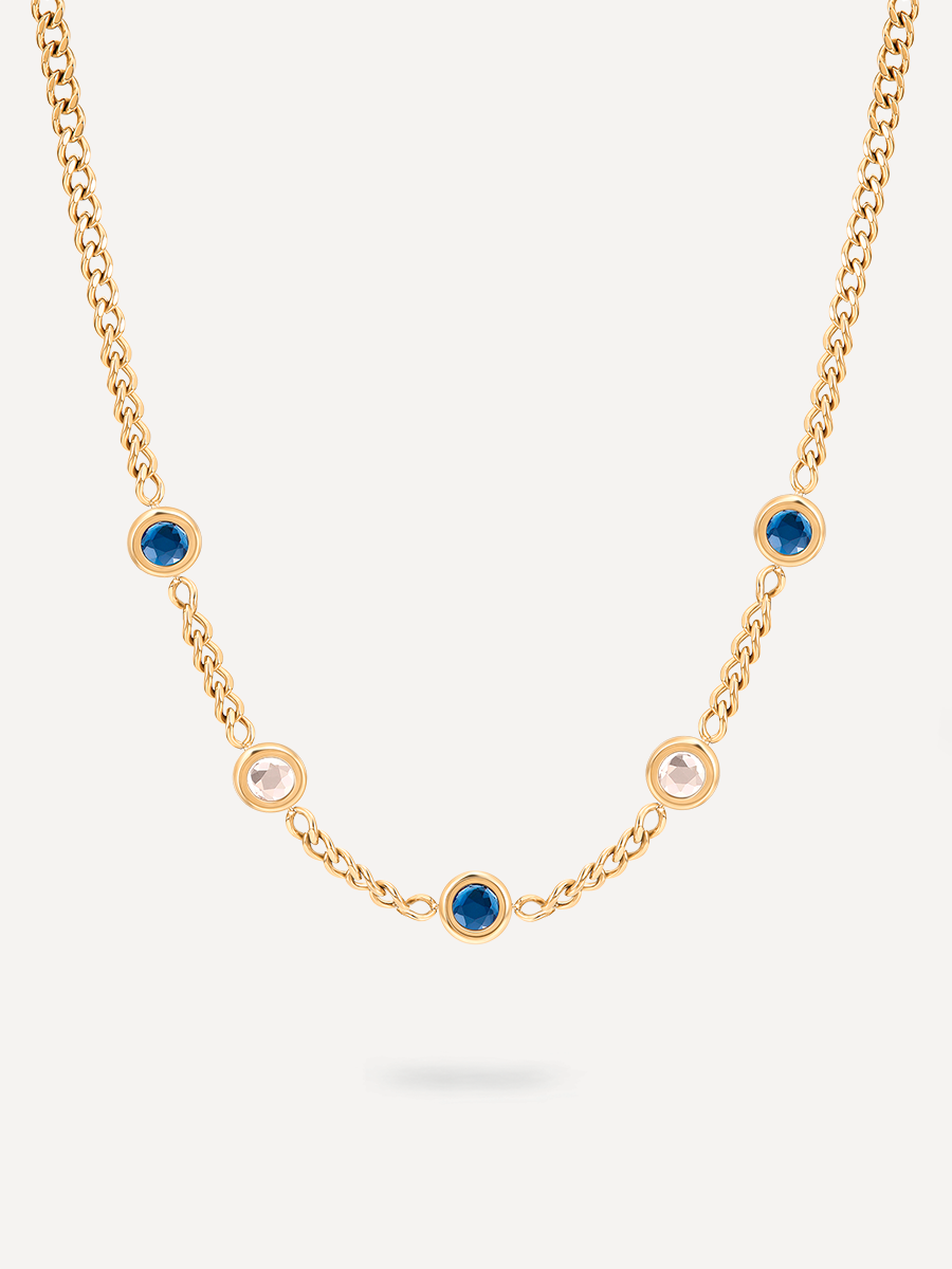 Sea and Sky Muse Duet Necklace