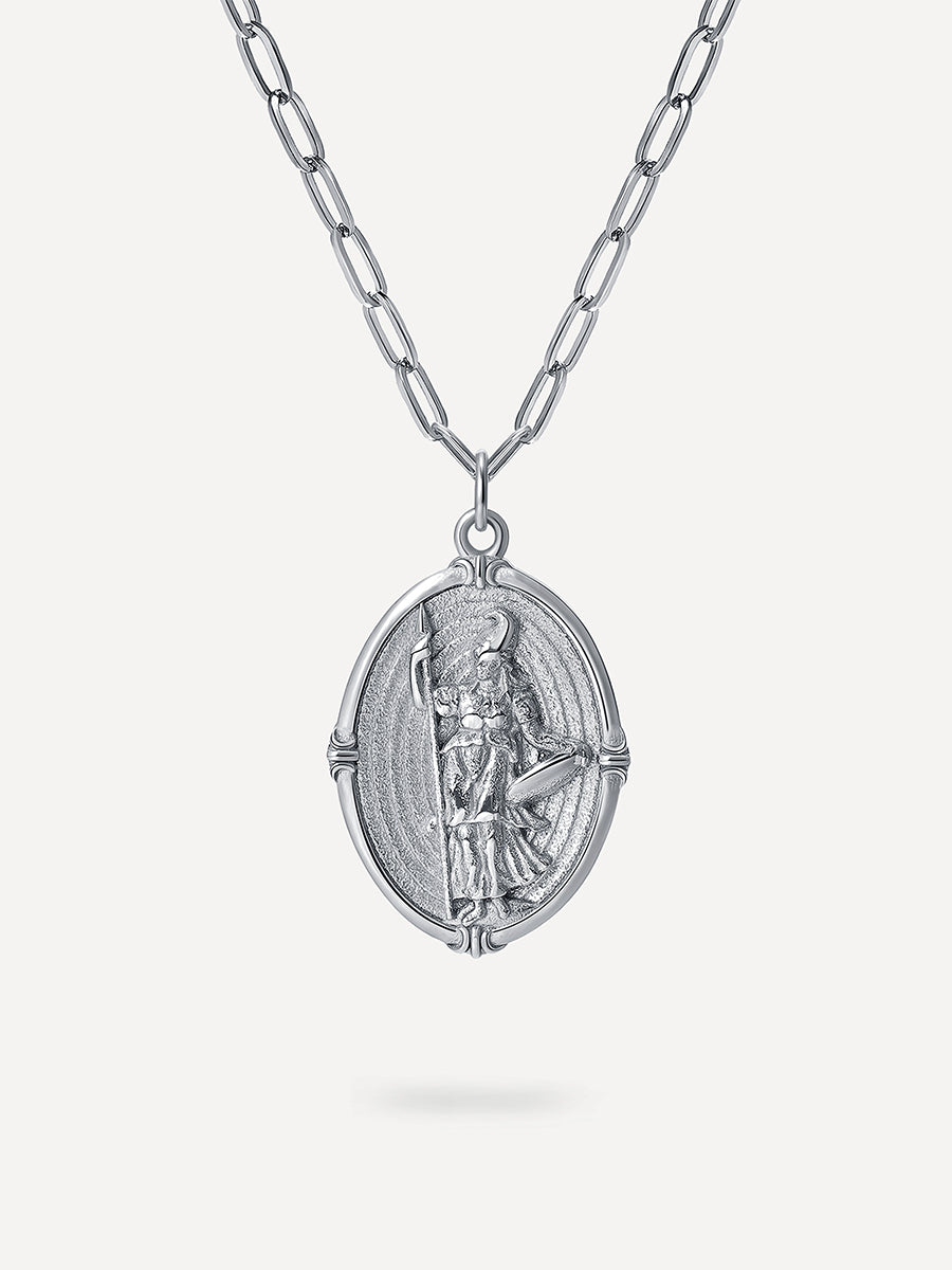 The Sagacity of Athena Kette Silber