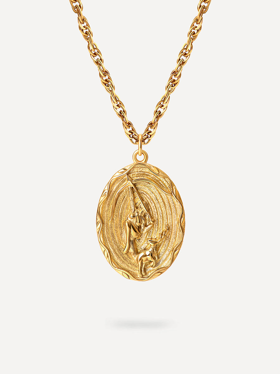 Nature's Embrace of Artemis Kette Gold