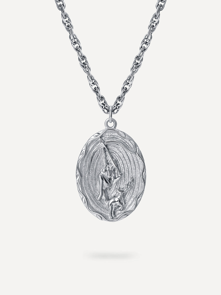Nature's Embrace of Artemis Kette Silber