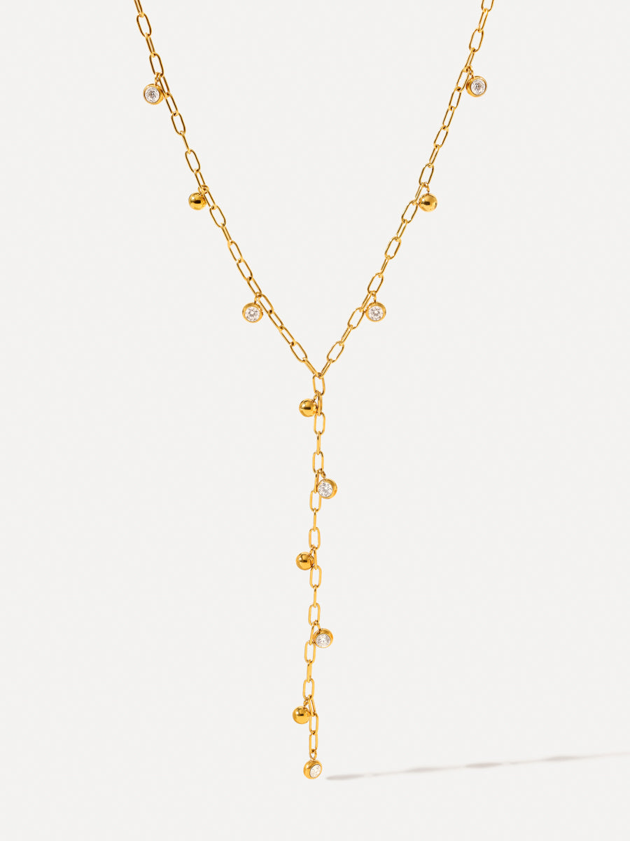 Gypsophila Tassel Necklace