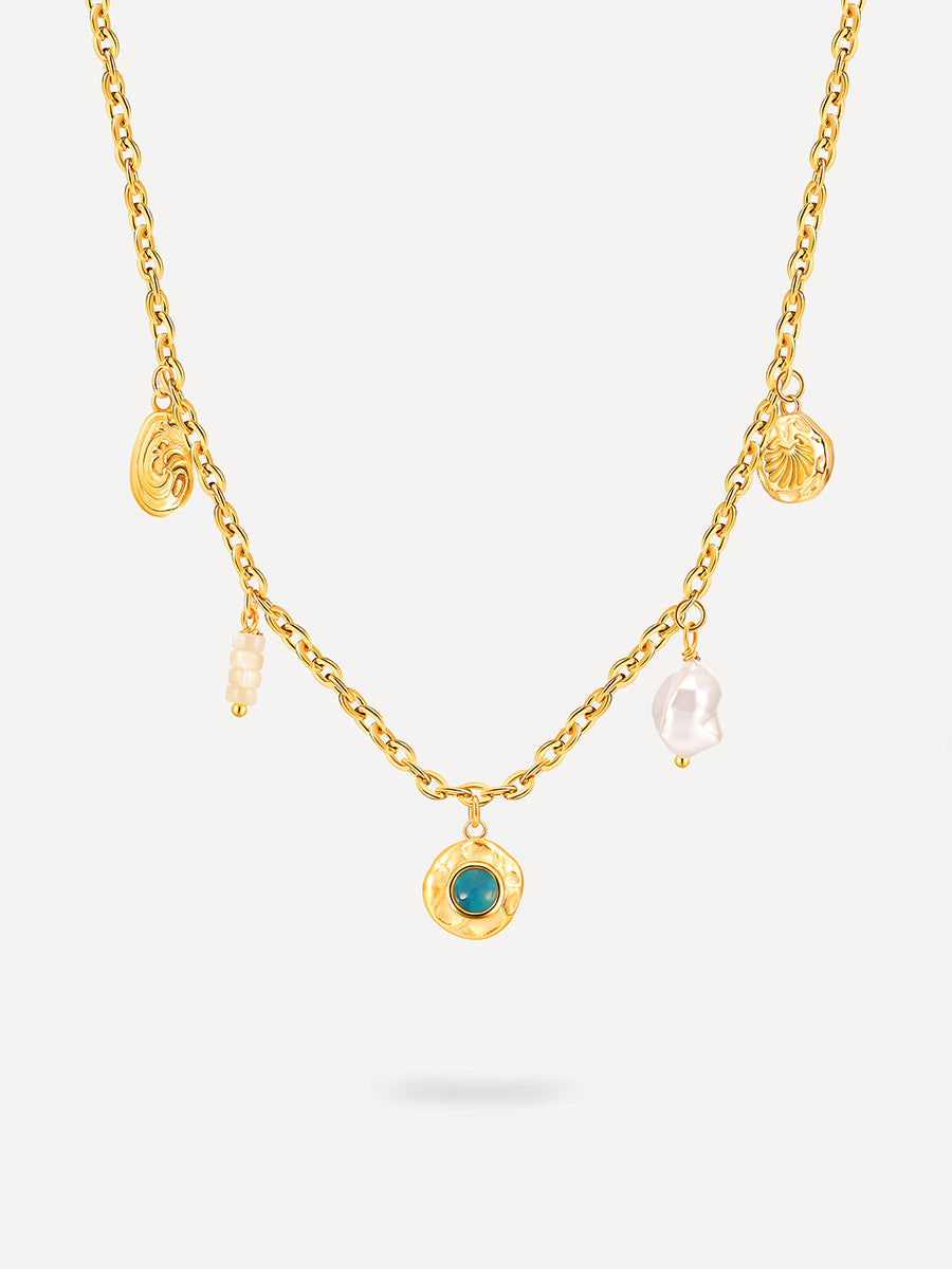 Summer Treasures Kette Gold