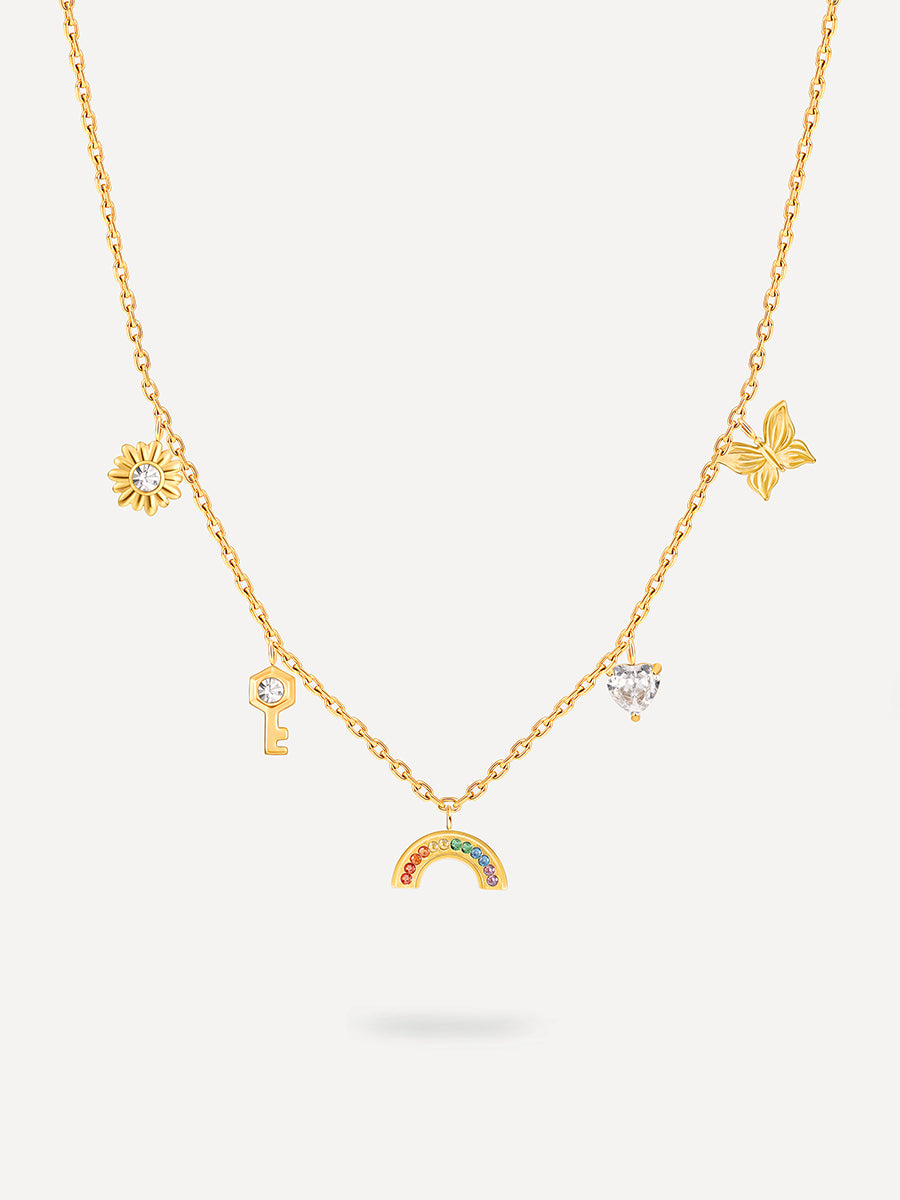 Embrace Love Kette Gold