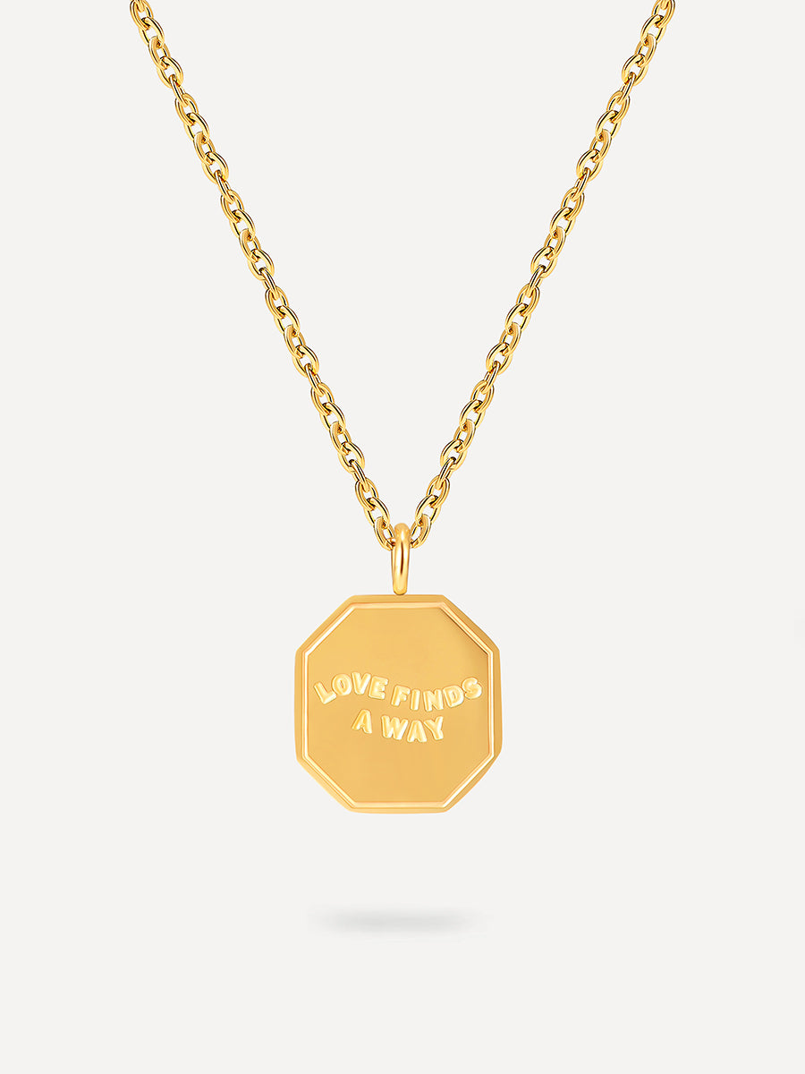 Love Finds a Way Kette Gold