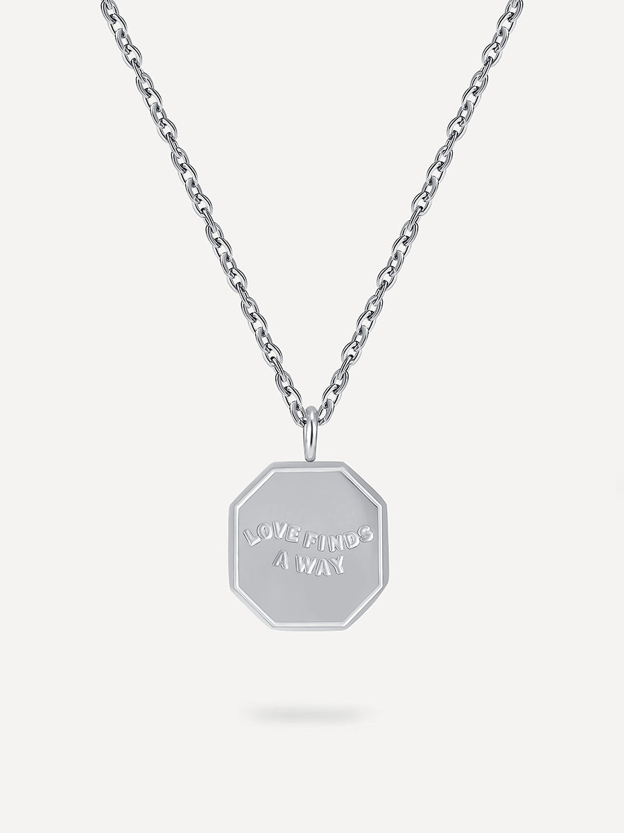 Love Finds a Way Kette Silber