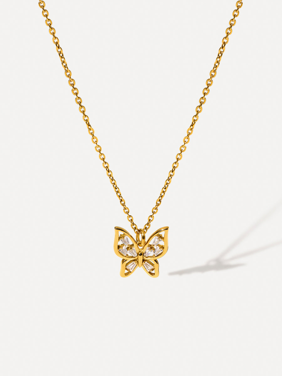 Sparkling Wings Necklace