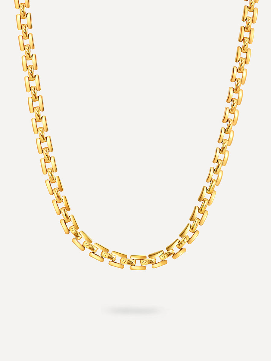 Elegant Watch Brand Kette Gold