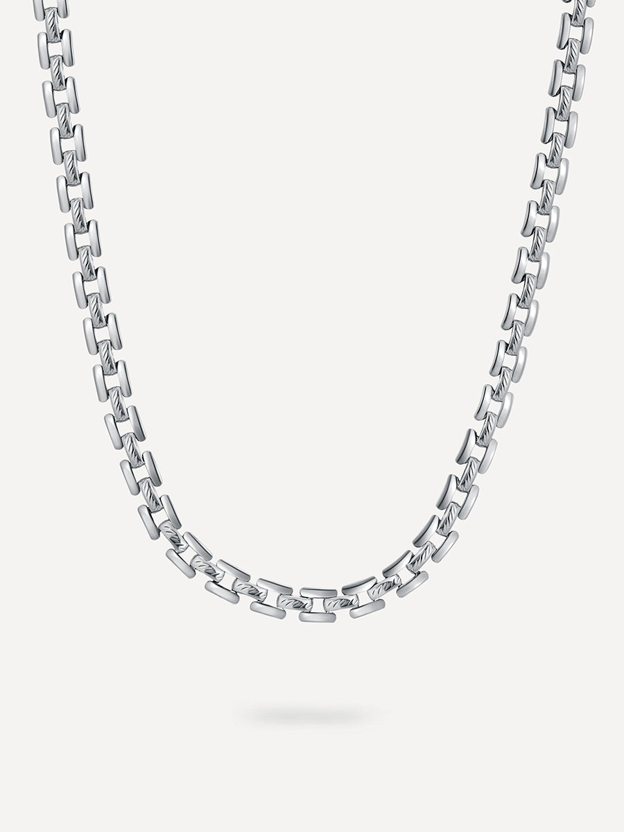 Elegant Watch Brand Kette Silber