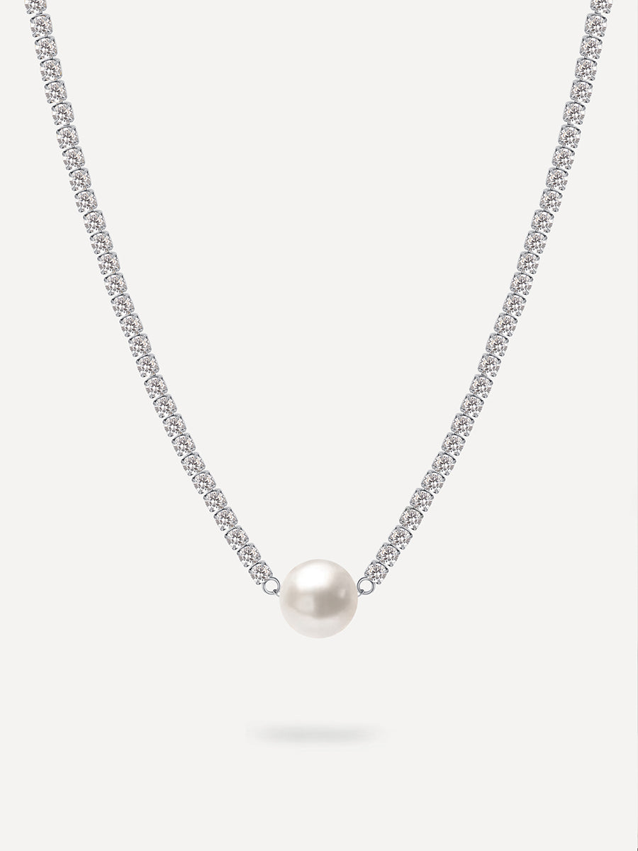 Sparkle Night Kette Silber