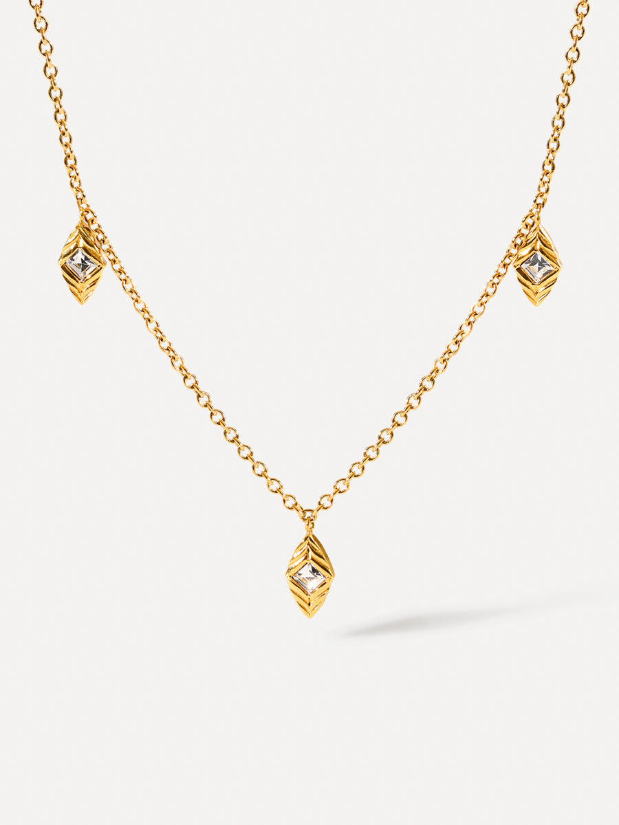 Retro Feather Necklace