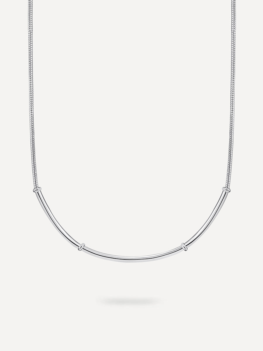 Fusion Curve Kette Silber