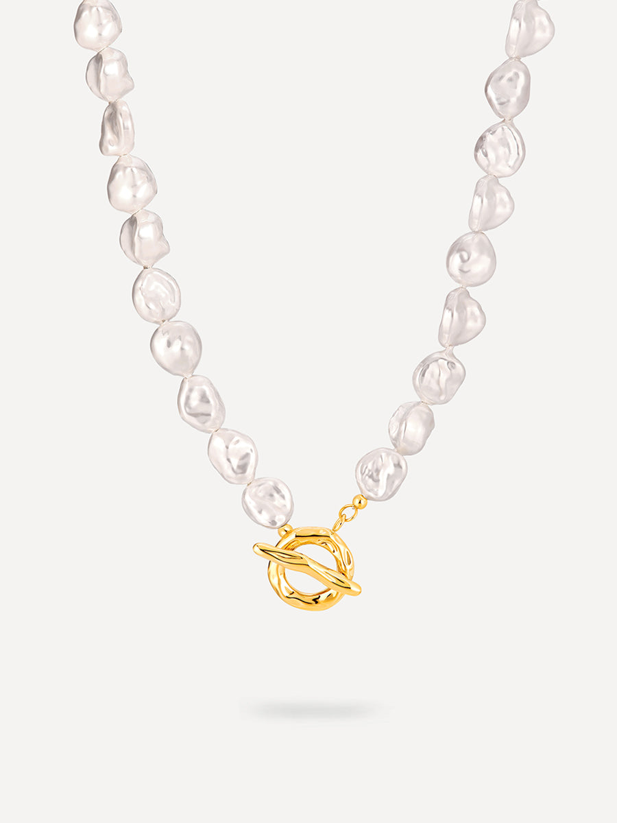 Timeless Legend Pearl Kette Gold